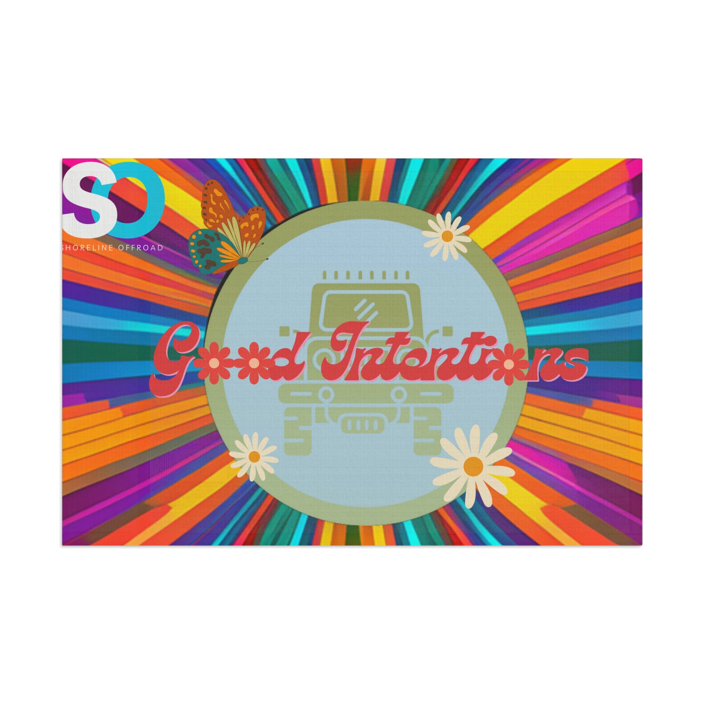 a colorful business card with the word congratulations