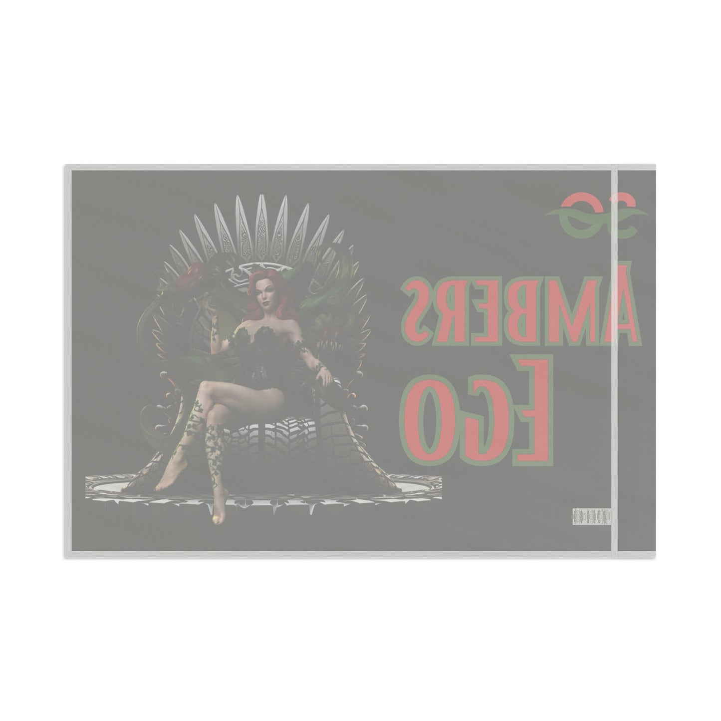 a picture of a woman sitting on a throne