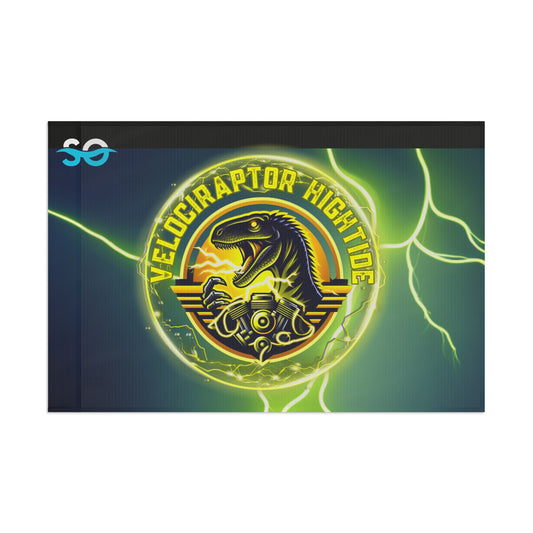 a picture of a green and yellow logo