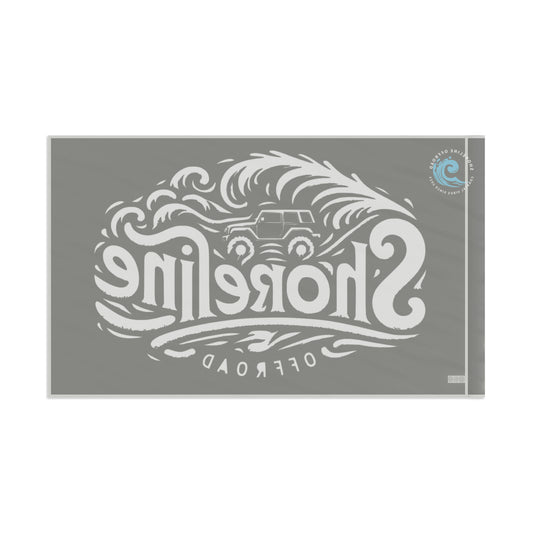 a sticker that says shore line off road