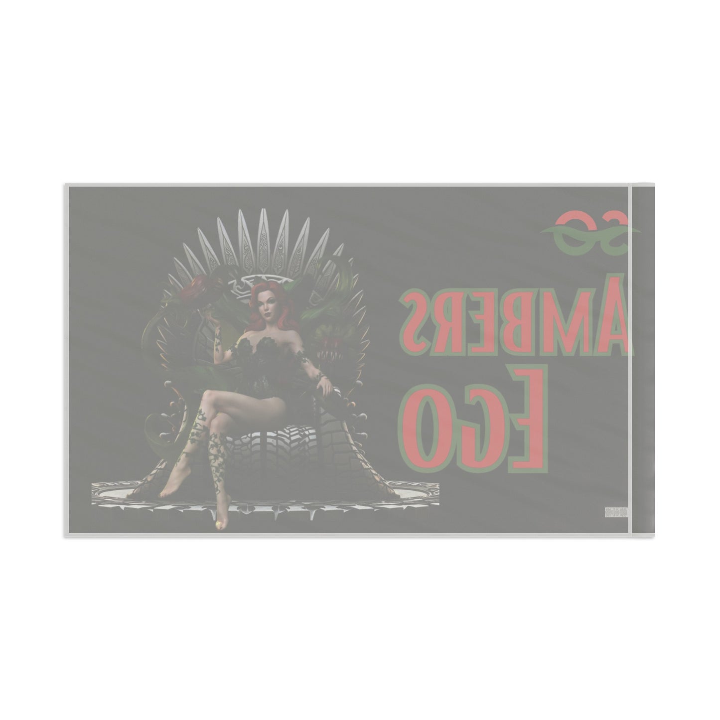 a picture of a woman sitting on a throne