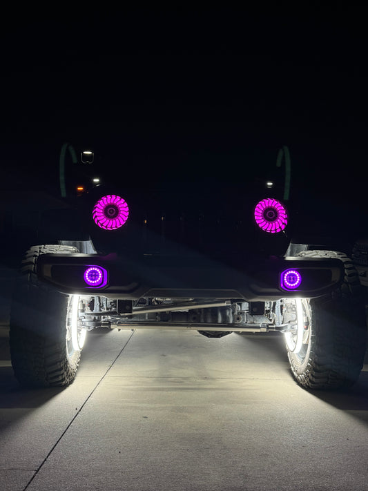 Shoreline Offroad Pro Series 20” Pure White 10 Row Wheel Lights