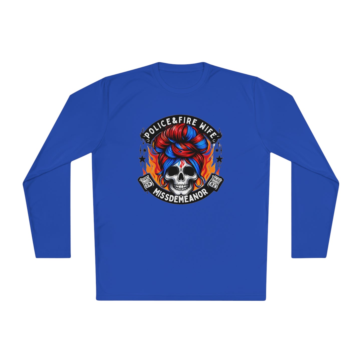 Shoreline Offroad Police Fire Wife Unisex Lightweight Long Sleeve Tee