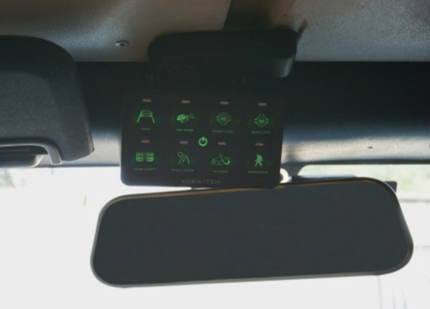 JK100 8 Switch Programmable Control System for Jeep Wrangler JK & JKU 2007-2018