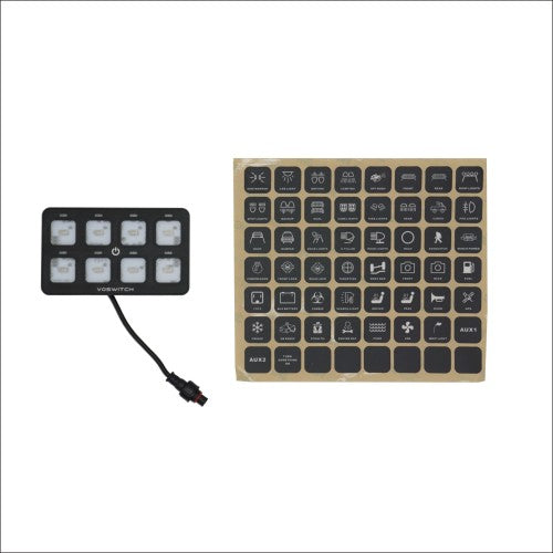 JK100 8 Switch Programmable Control System for Jeep Wrangler JK & JKU 2007-2018