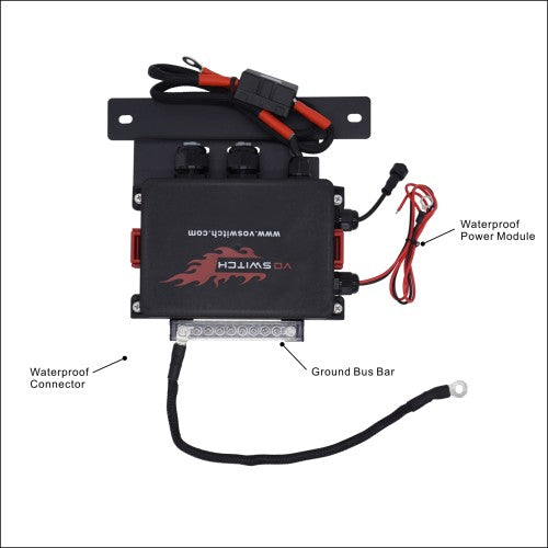 JL800 Handle switch for Jeep JL Wrangler 2018-2023 and Gladiator 2020-2023 (DO NOT work with 2024 JL/JT)