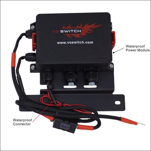 Voswitch JL400 Grab Handle Switch Panel for Jeep Wrangler JL 2018-2023 and Gladiator 2020-2023 ( DO NOT work with 2024 JL/JT)