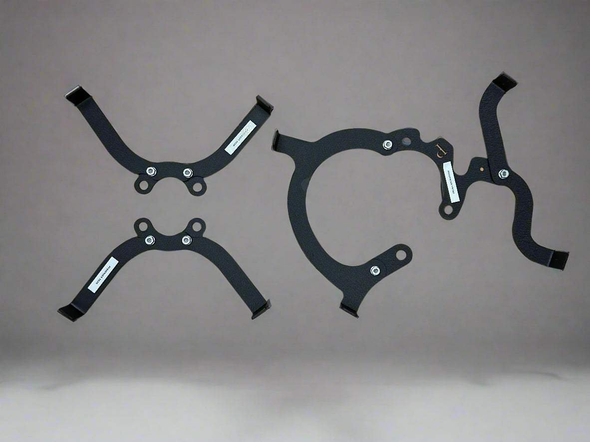Wheel light brackets