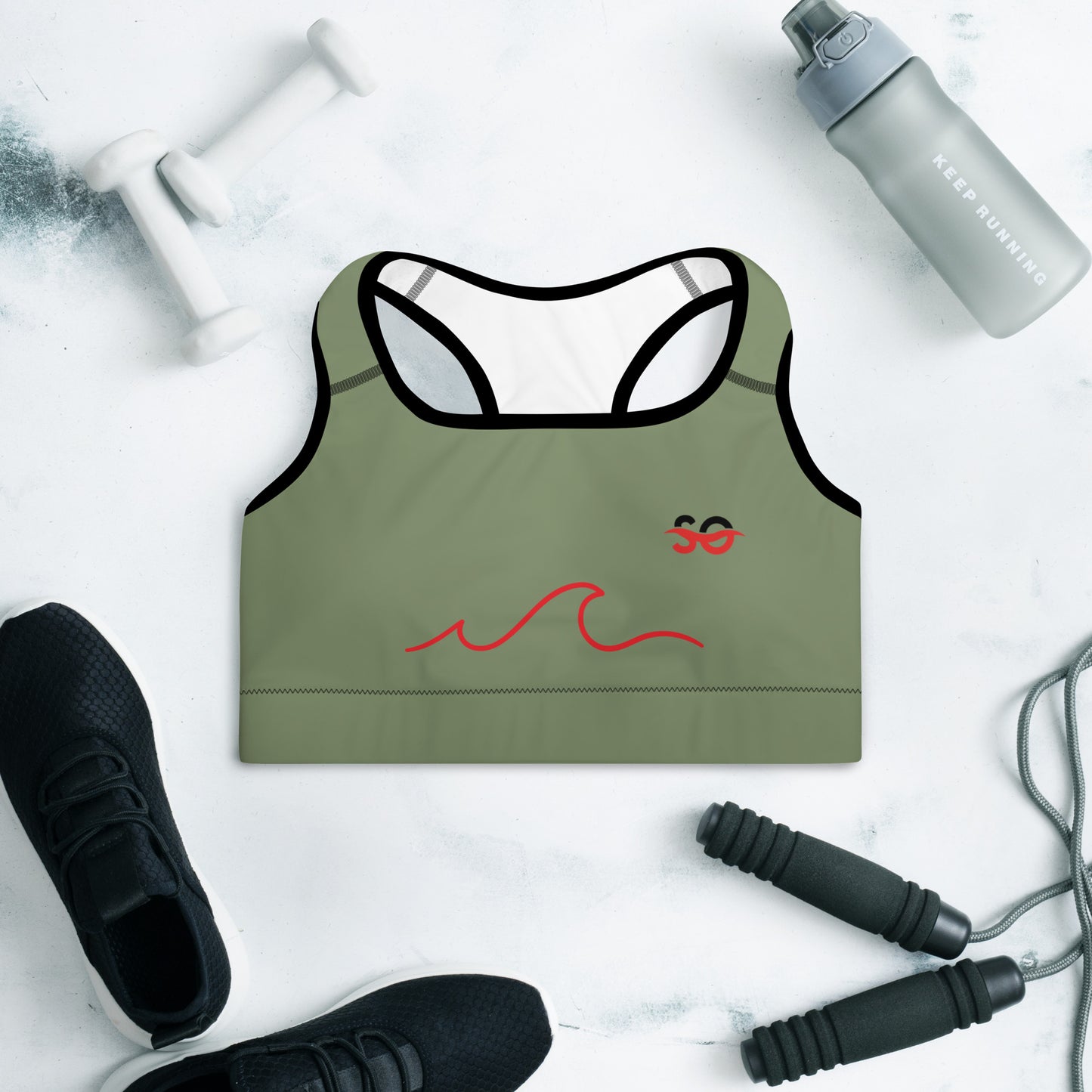 Shoreline Offroad Custom Padded Sports Bra