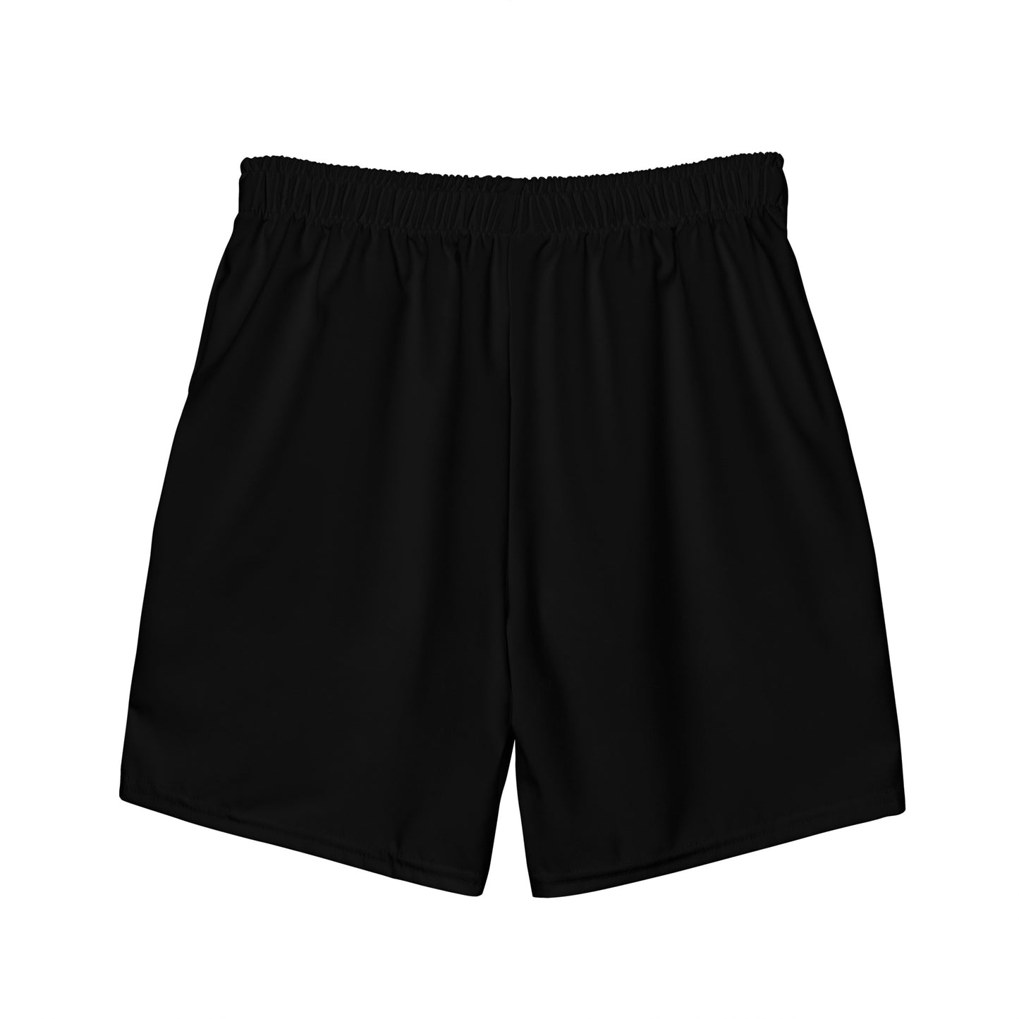 a black shorts is shown on a white background