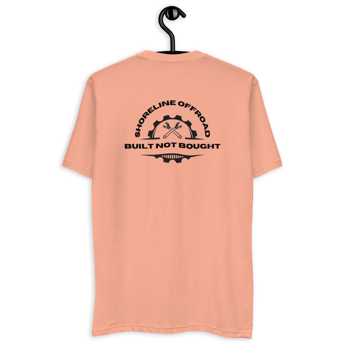 a t - shirt with a clock on the front of it