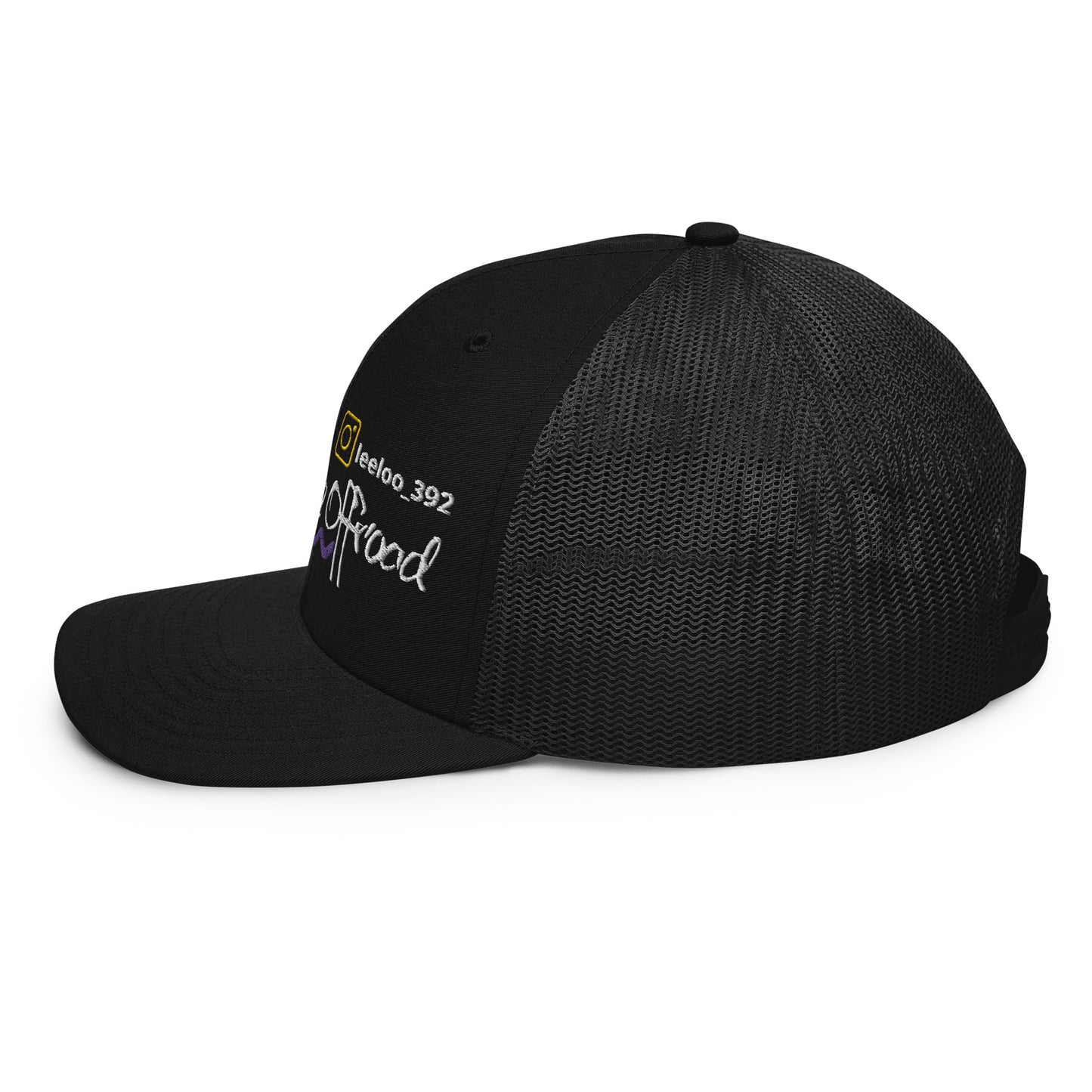a black hat with the words good morning on it