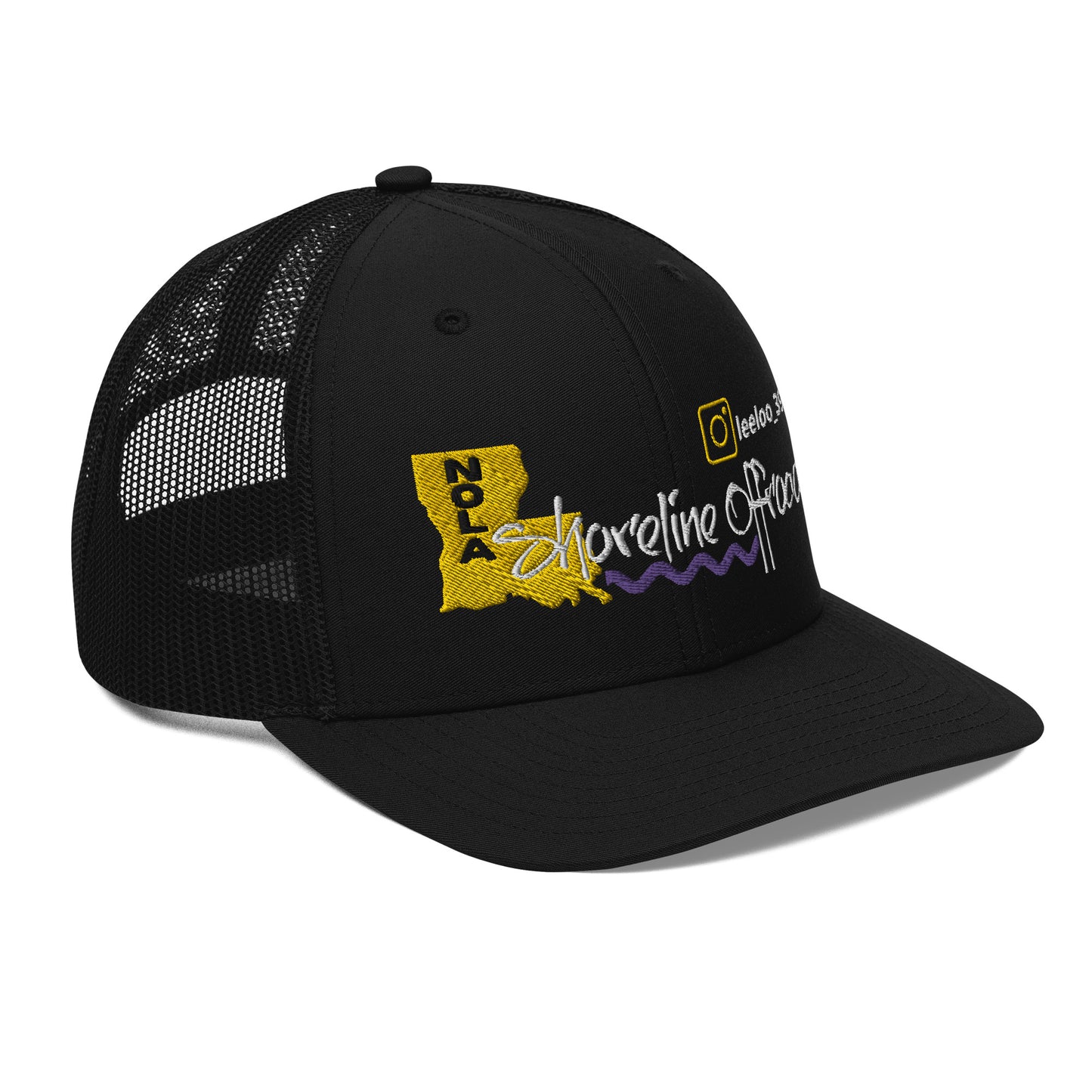 a black hat with the state of michigan on it