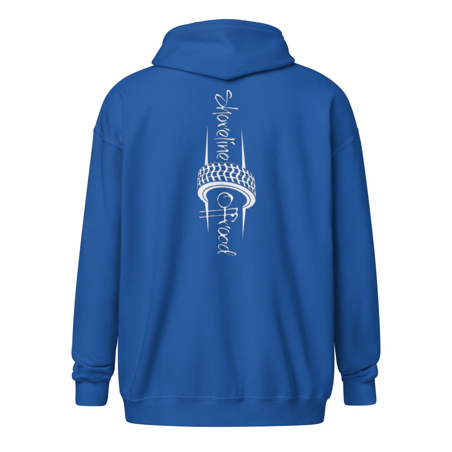 Shoreline Offroad Muddy Paws Unisex Offroad Apparel zip hoodie