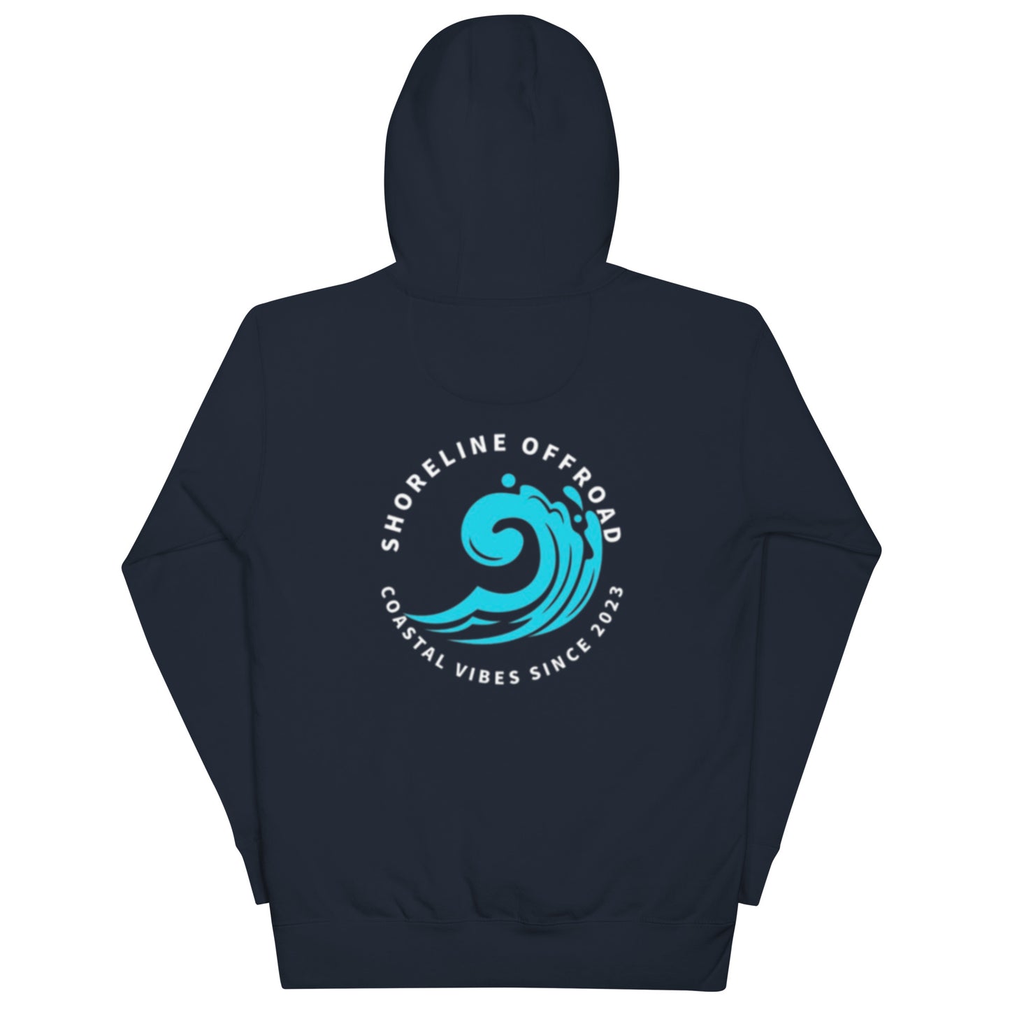 a blue hoodie with the words surfline of the world on it