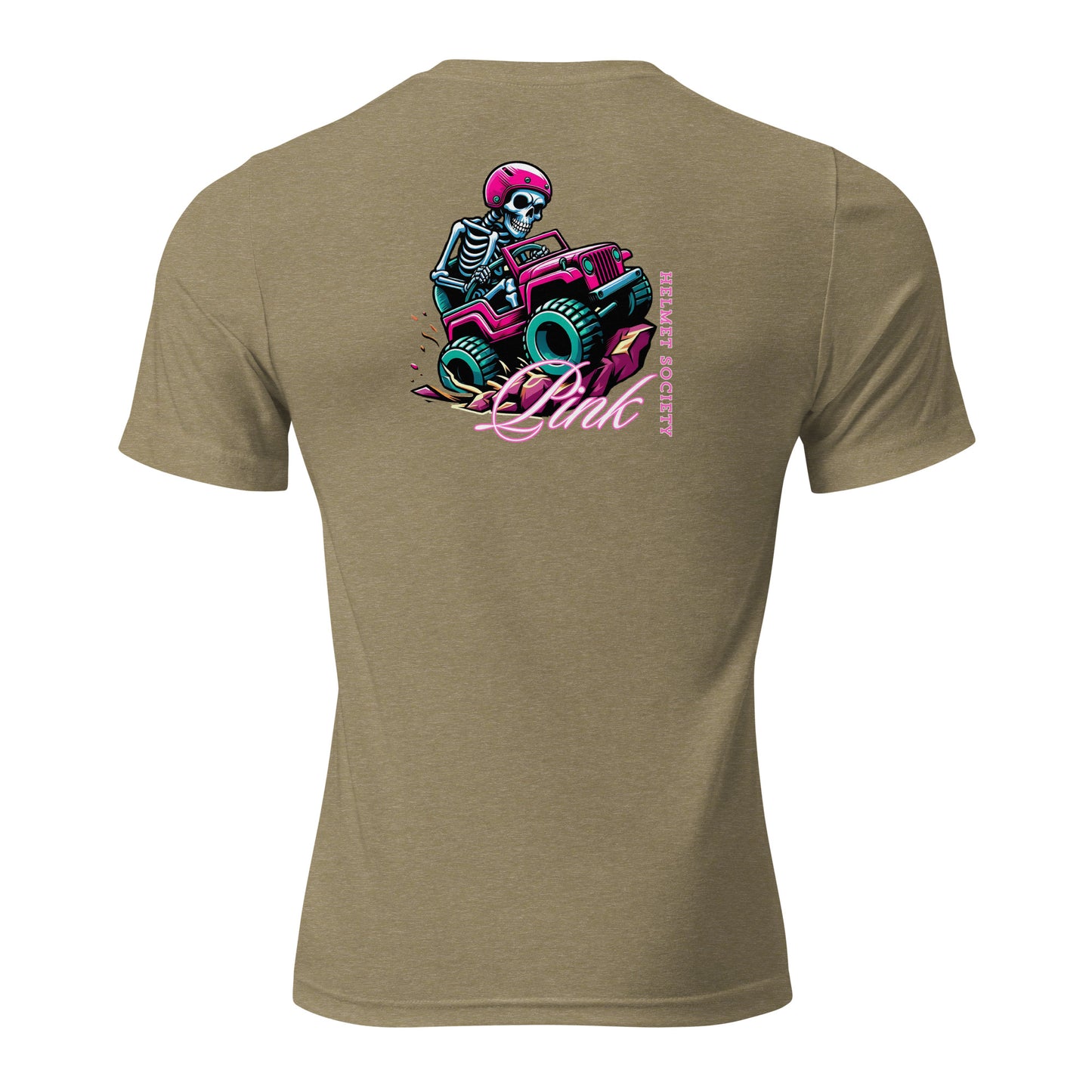 a t - shirt with a skeleton riding a motorcycle