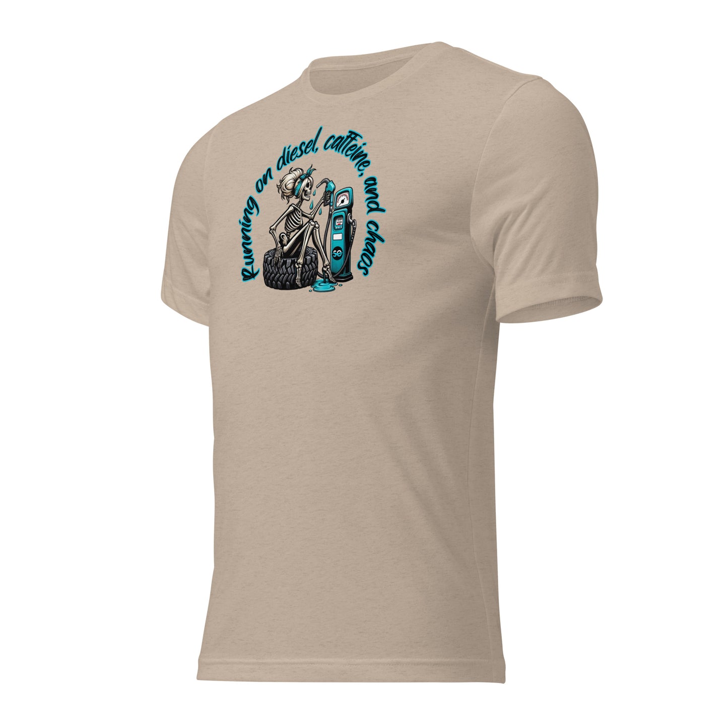 a t - shirt with an image of a man on a motorcycle