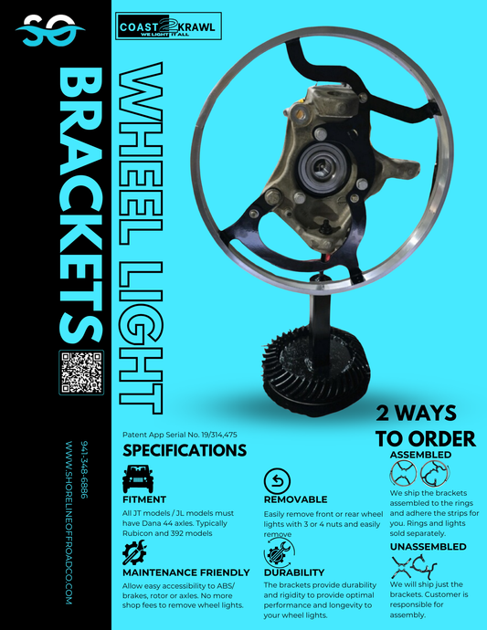 Patent Official: Our Wheel Light Brackets Are Fully Patented
