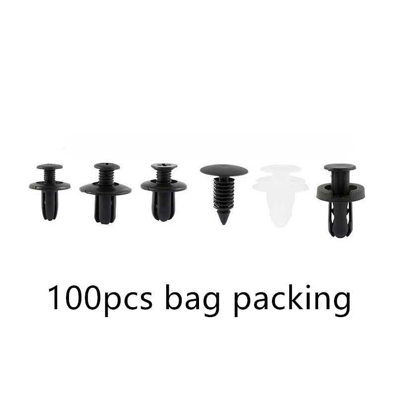 a pack of black screws with a white background