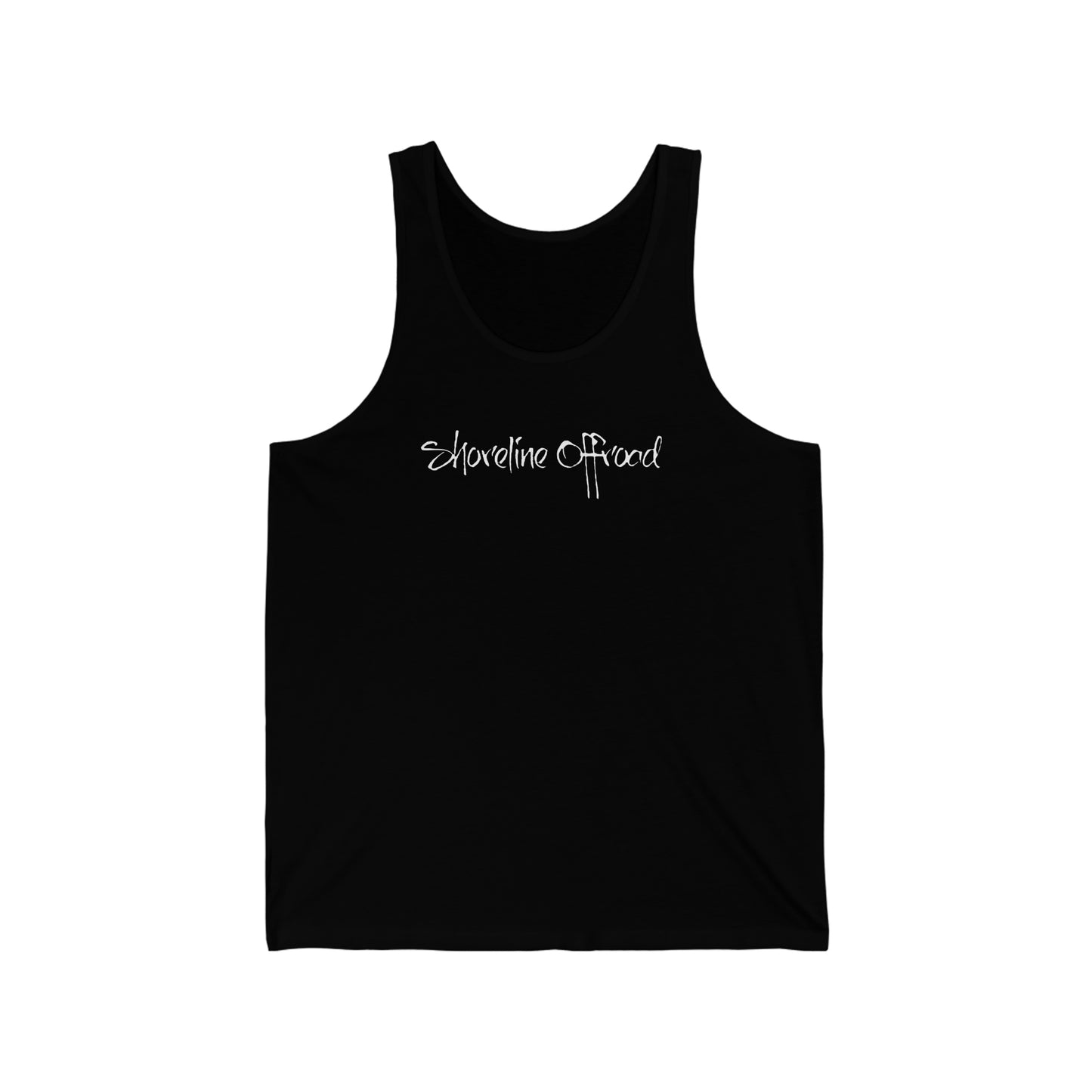 a black tank top with the words something good on it