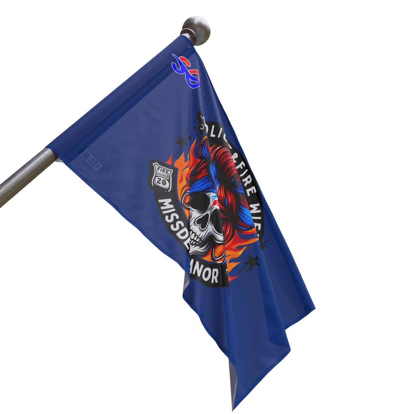 Shoreline Offroad Police Fire Wife Flag