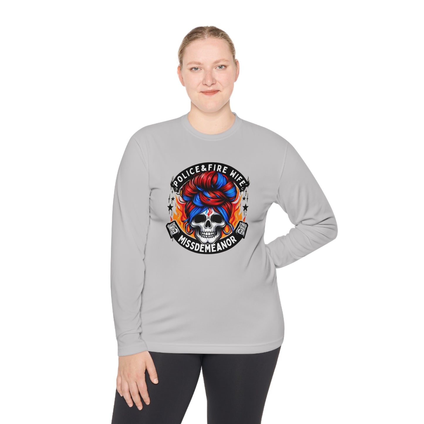 Shoreline Offroad Police Fire Wife Unisex Lightweight Long Sleeve Tee