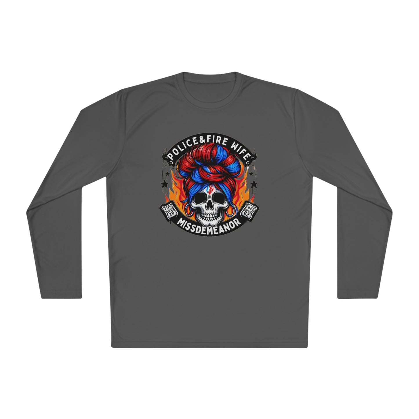 Shoreline Offroad Police Fire Wife Unisex Lightweight Long Sleeve Tee