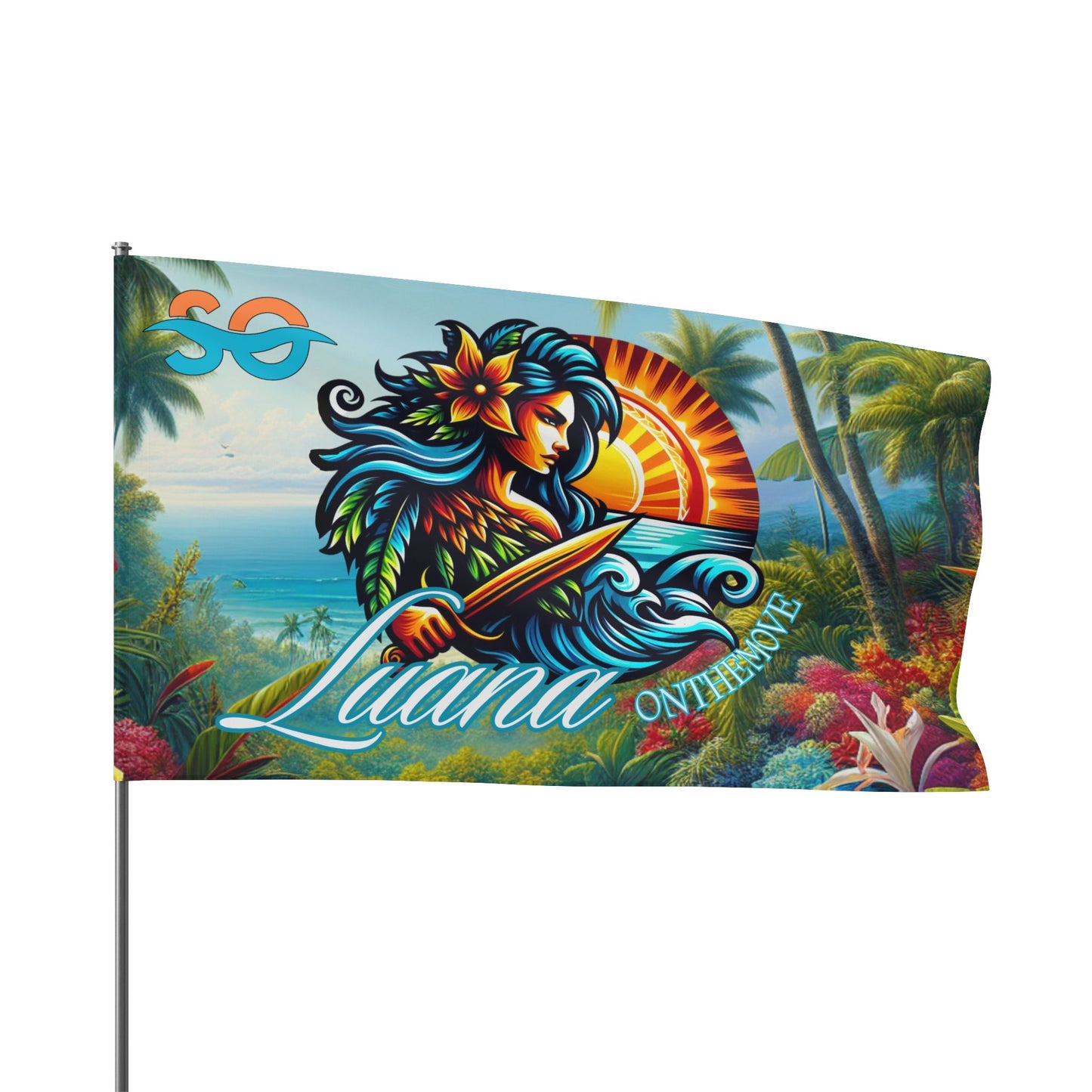 Shoreline Offroad Luana on the Move Flag