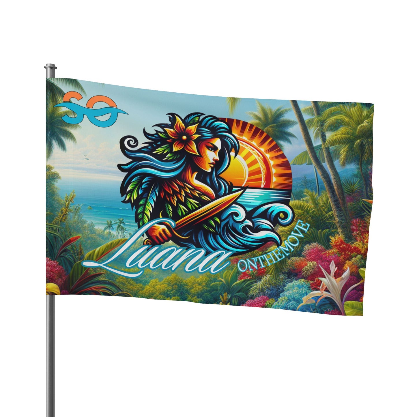 Shoreline Offroad Luana on the Move Flag