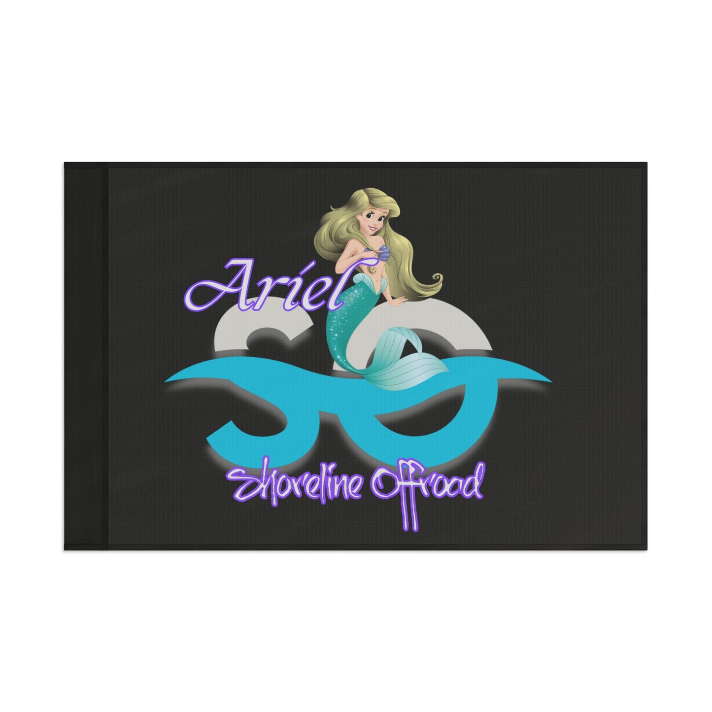 Shoreline Offroad mermaid Flag