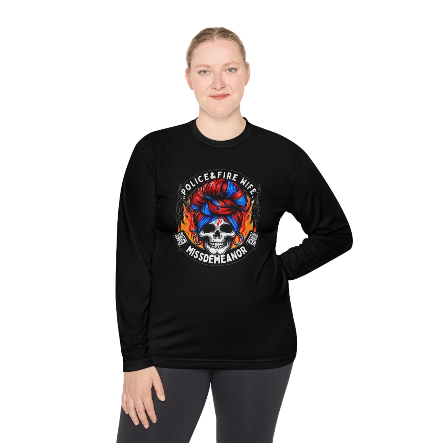 Shoreline Offroad Police Fire Wife Unisex Lightweight Long Sleeve Tee