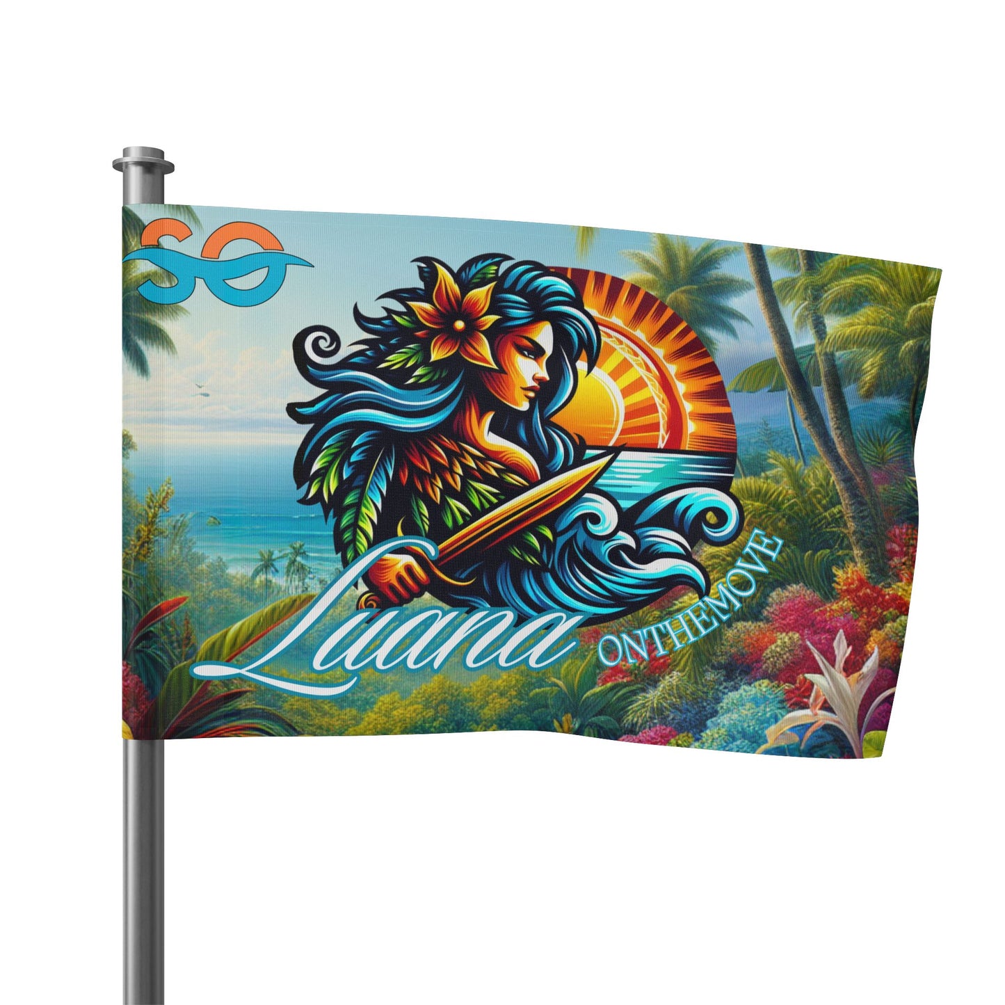 Shoreline Offroad Luana on the Move Flag