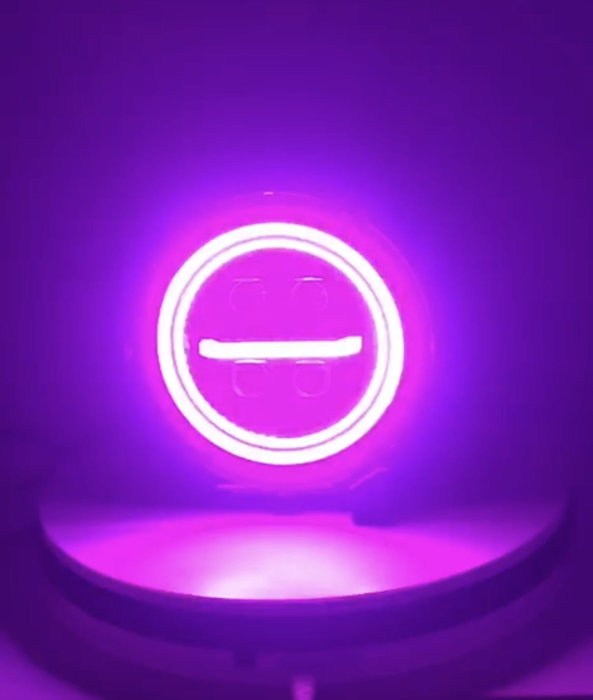 Close-up view of the Shoreline Offroad Eclipse Pro Series 9” JL JT RGB LED Headlight featuring powerful LED technology and app-based color control.