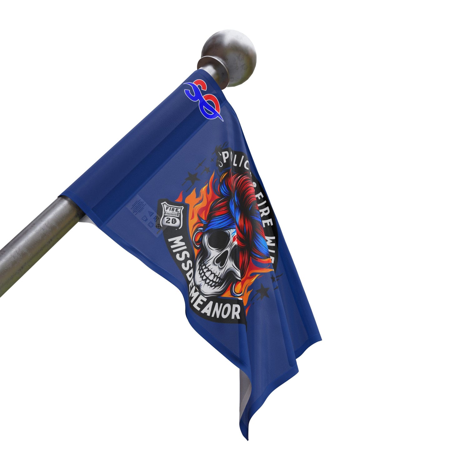 Shoreline Offroad Police Fire Wife Flag