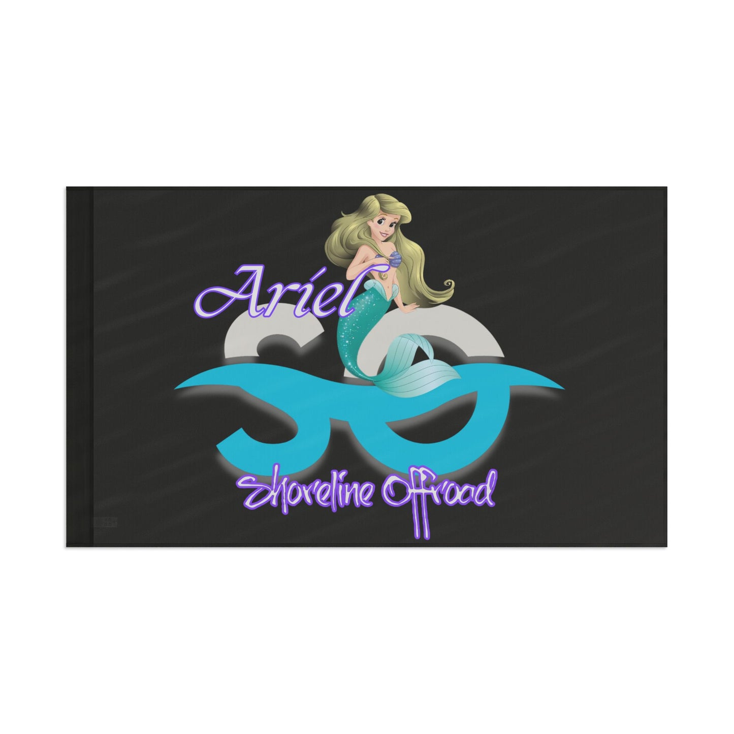 Shoreline Offroad mermaid Flag