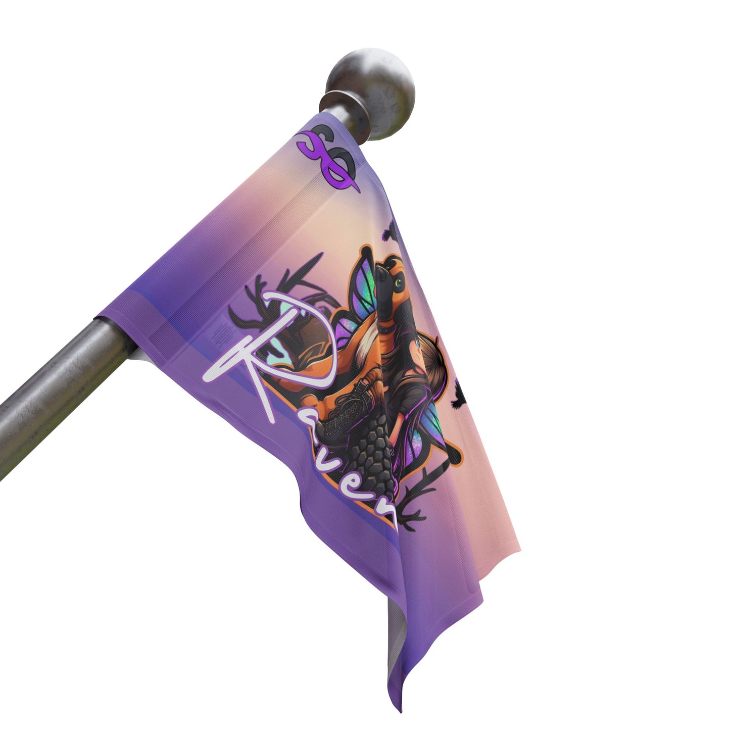 Shoreline Offroad Raven Flag