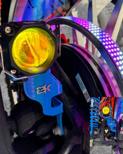 Knuckle pod lights on jeep wrangler 