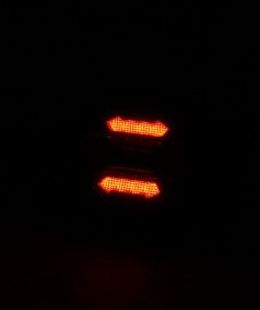 Sleek design of Shoreline Offroad Pro Series LED 4” RGB Fog lights showing detailed craftsmanship, featuring a bright white output for Jeep JL JT vehicles in need of robust fog light enhancements.