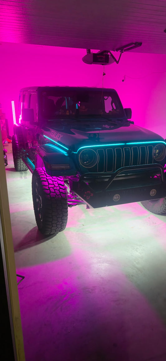 Shoreline Offroad Pro Series Fat RGBIC 3’ Whip Lights