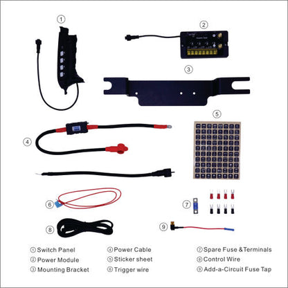 Voswitch B400 S Grab Handle Switch for Ford Bronco 2021-Current