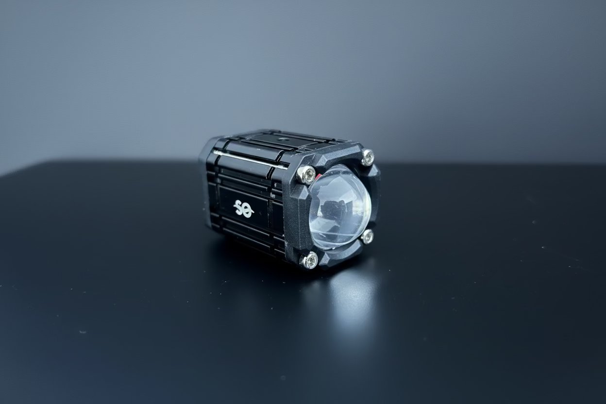 Versatile lighting modes of the Shoreline Offroad Pro Series 1” Driving Light Pod Lights displayed in action, highlighting their adaptability in various conditions.