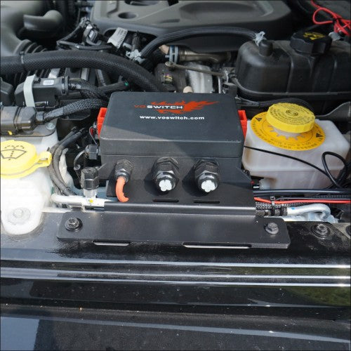 Voswitch JL300 Lower Dash Switch Panel for Jeep Wrangler JL 2018-Current and Gladiator 2020- Current