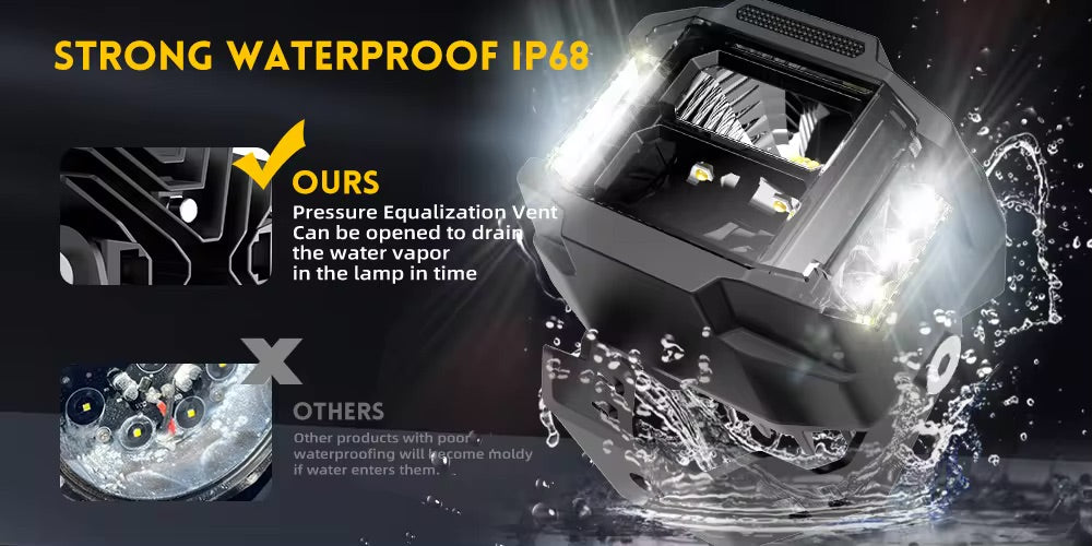 an advertisement for a waterproof ip8