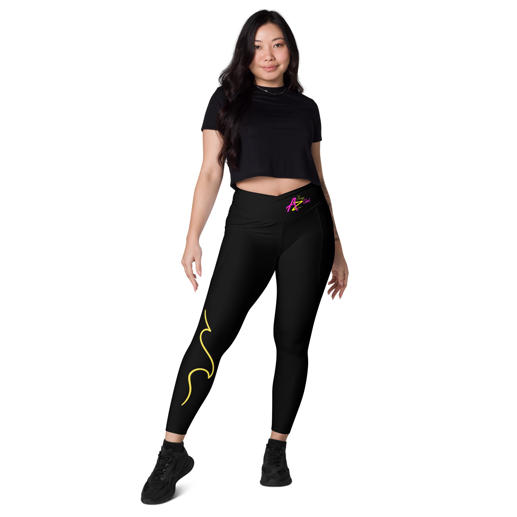 Shoreline Offroad Arizona Jeep Girl High Waisted Leggings