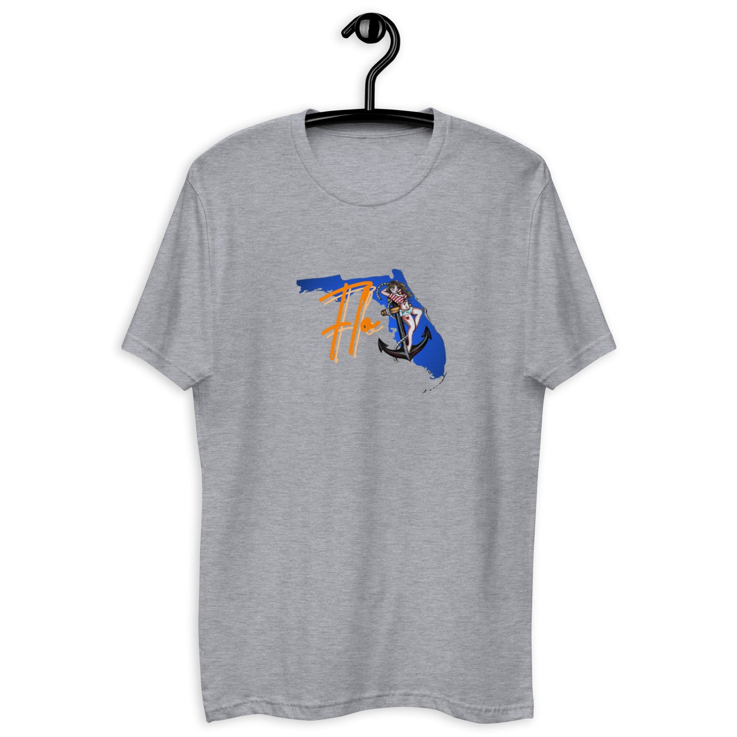 a gray t - shirt with the state of florida on it