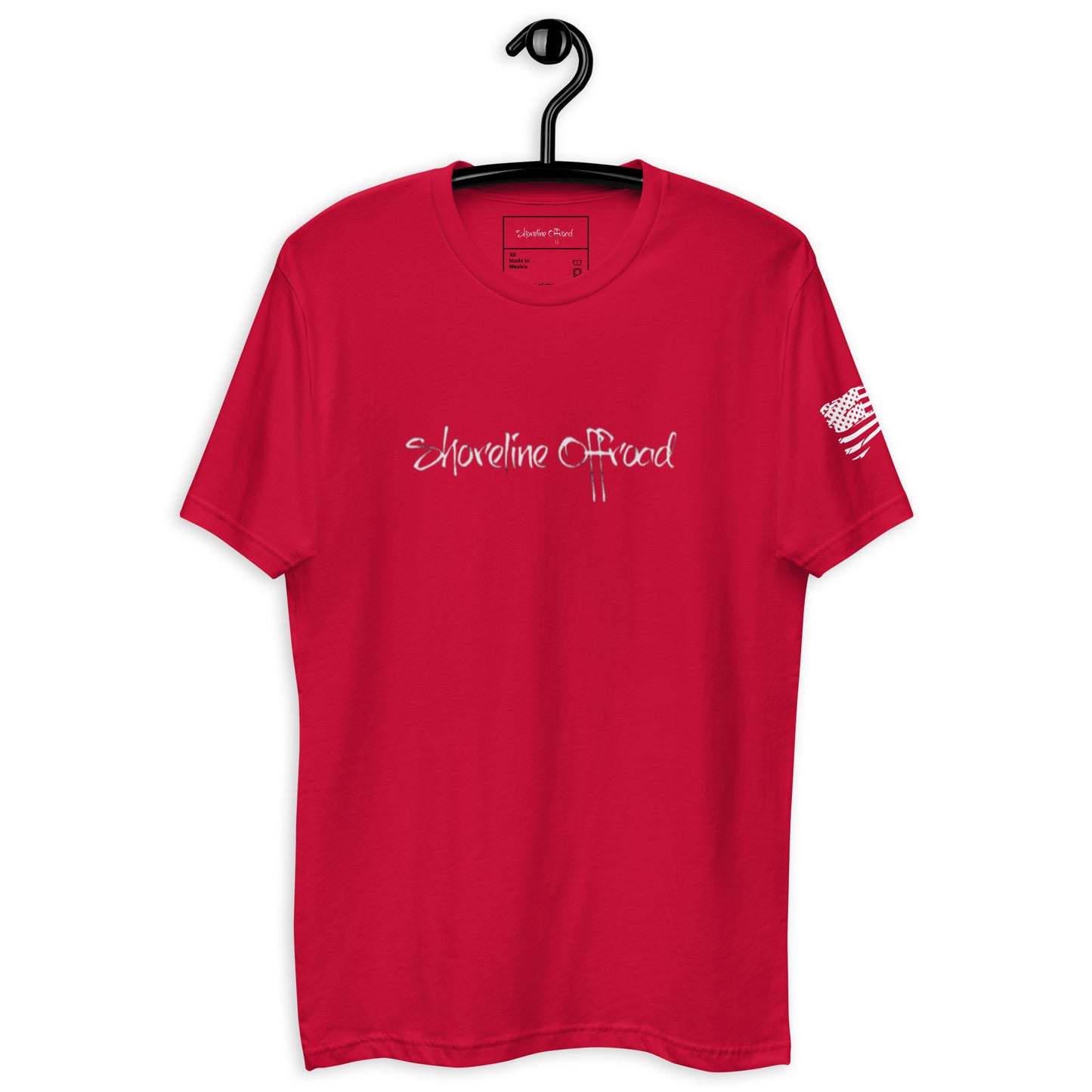 a red t - shirt with the words everything changed on it