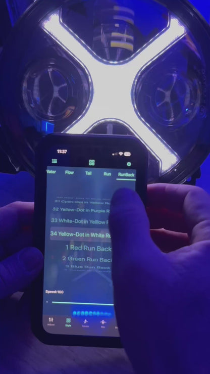 Shoreline Offroad Pro Series LED 9” JL JT RGB X Series Headlights