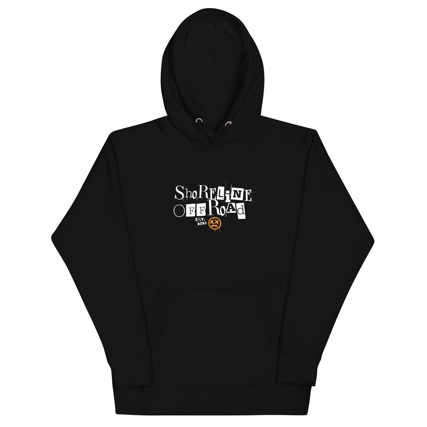 a black hoodie with the words stay and play on it