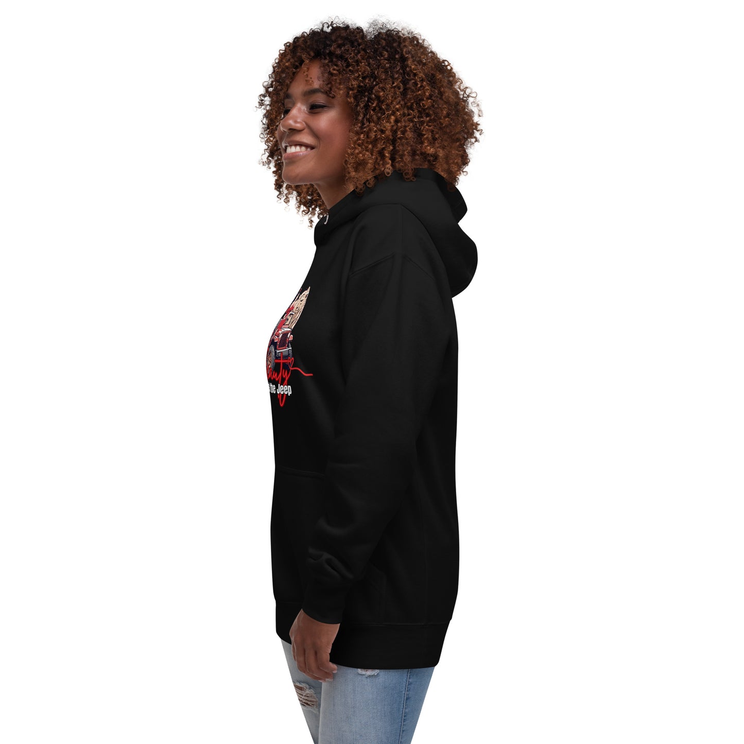 Shoreline Offroad Beauty and the Jeep Unisex Hoodie