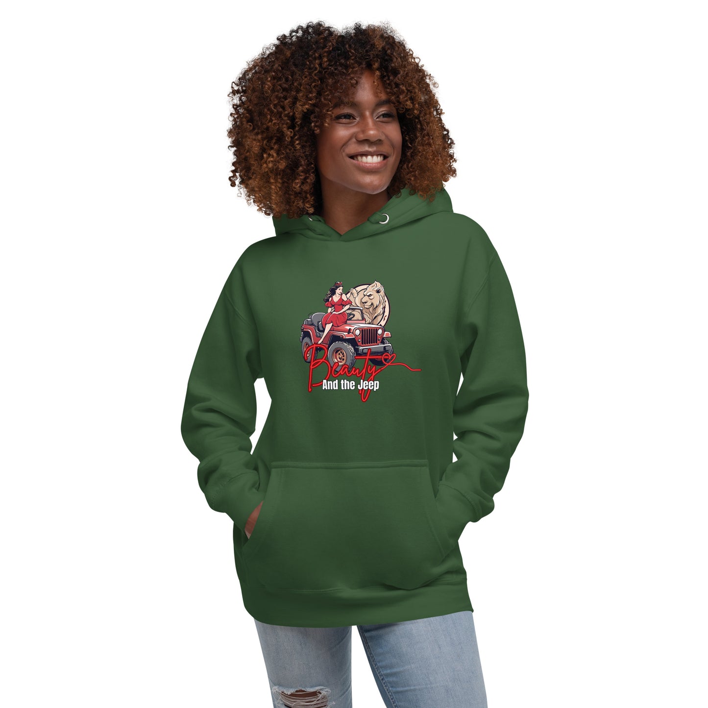 Shoreline Offroad Beauty and the Jeep Unisex Hoodie